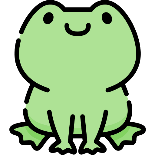 Frog animal kingdom animals wild life icon