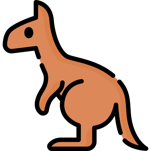 Kangaroo wildlife australia nature icon Kangaroo wildlife australia nature icon