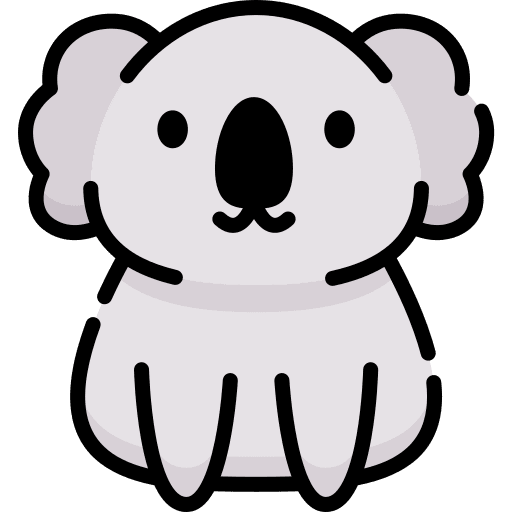Koala animal mammal nature icon Koala animal mammal nature icon