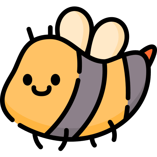 Bee bee honey zoo icon Bee bee honey zoo icon