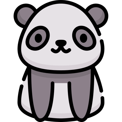 Panda bear panda bear wild life animals icon Panda bear panda bear wild life animals icon