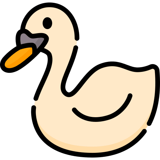 Swan animal kingdom zoo wild life icon Swan animal kingdom zoo wild life icon