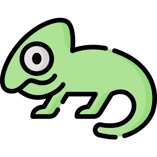 Chameleon animals nature wildlife icon Chameleon animals nature wildlife icon