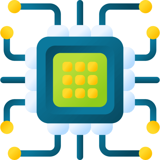 Cpu processing commerce and shopping technology icon Cpu processing commerce and shopping technology icon