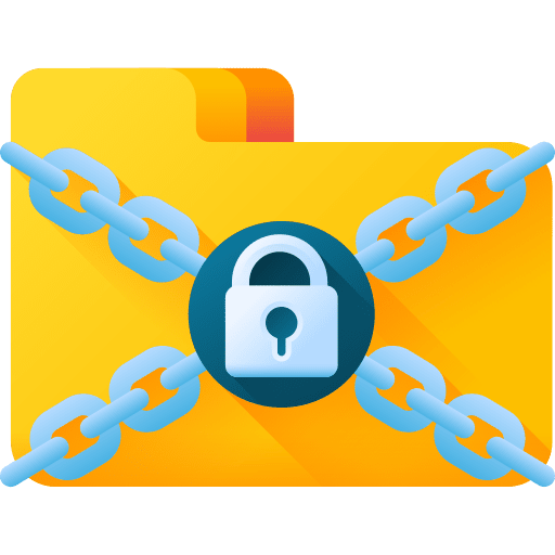 Encripted file encripted file sheet folder icon Encripted file encripted file sheet folder icon