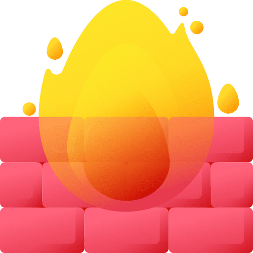 Firewall seo and web firewall security icon Firewall seo and web firewall security icon