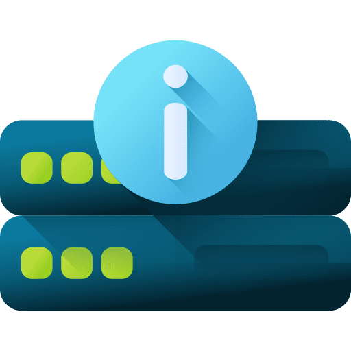 Server files technology info icon Server files technology info icon