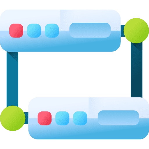 Server technology storage electronics icon Server technology storage electronics icon