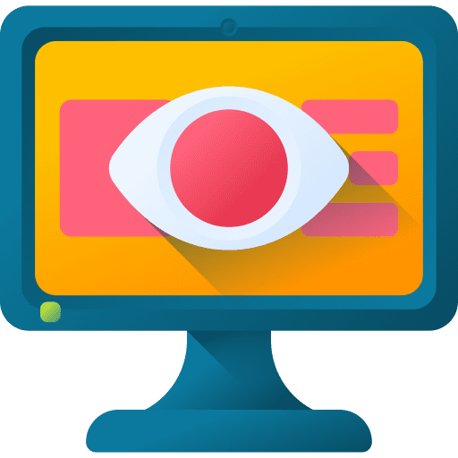 Spyware hacker seo and web hacking icon Spyware hacker seo and web hacking icon