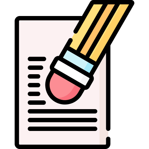 Eraser text lines eraser office material icon
