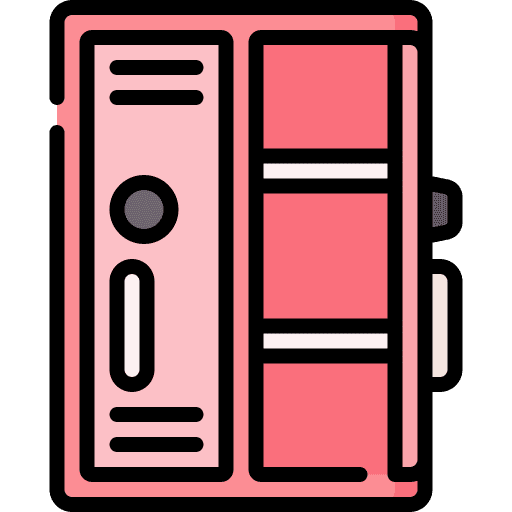 Locker gym storage changing room icon