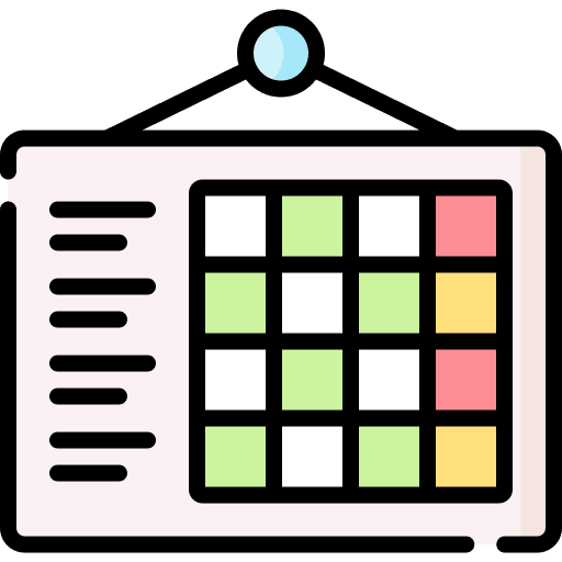 Schedule years calendar organization icon