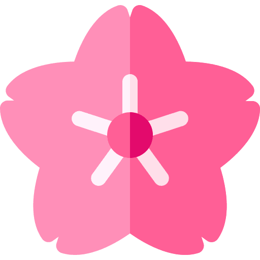 Sakura flower cherry blossom festival icon Sakura flower cherry blossom festival icon