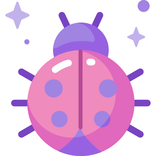 Ladybug insect animals ladybird icon