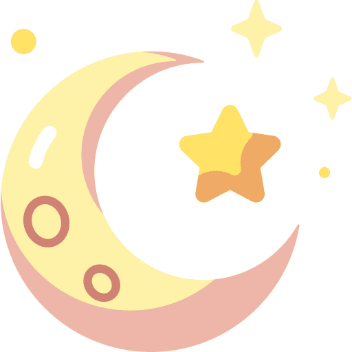 Moon moon phase meteorology night icon