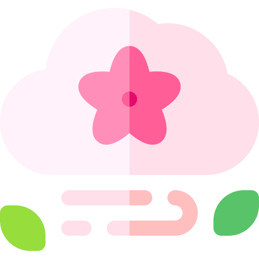 Weather weather cherry blossom cultures icon Weather weather cherry blossom cultures icon