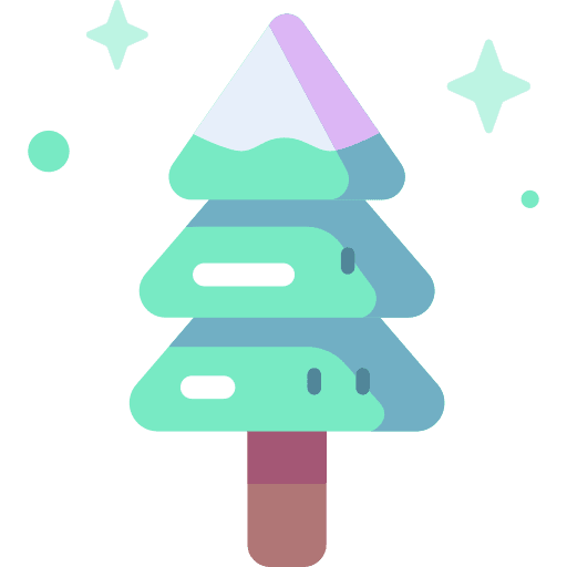 Tree cold tree nature icon