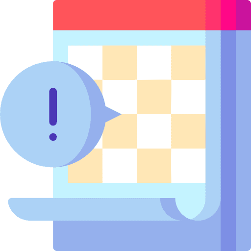 Calendar time estimate important icon Calendar time estimate important icon