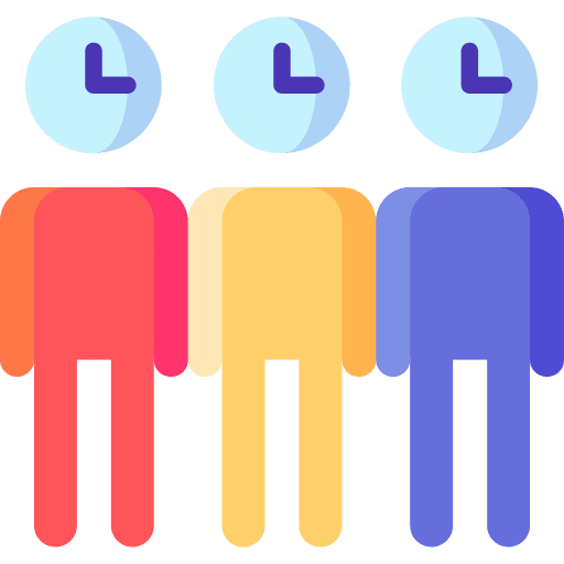 Teamwork people deadline humanpictos icon Teamwork people deadline humanpictos icon