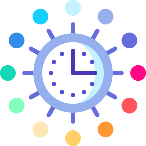 Time management time time and date productivity icon Time management time time and date productivity icon