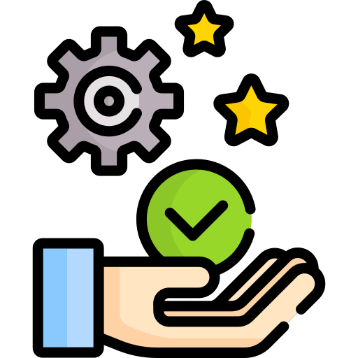 Responsibility responsibility settings cogwheel icon
