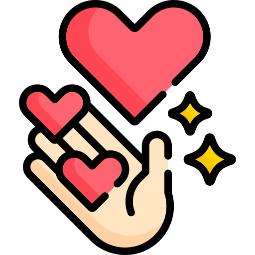 Compassion hands and gestures love and romance heart icon Compassion hands and gestures love and romance heart icon