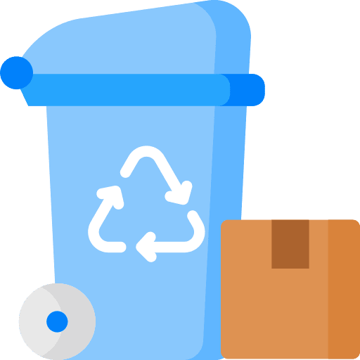 Paper recycle recycle bin bin recycling icon
