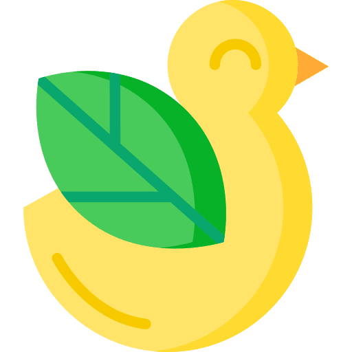 Bird tree animal nature icon