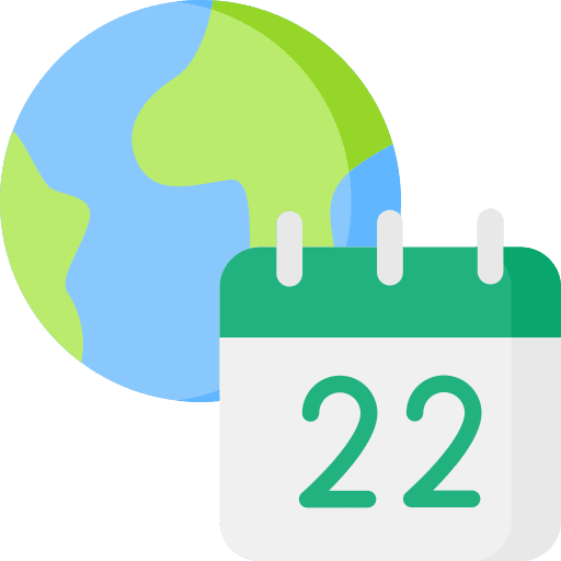 Earth day time and date earth earth globe icon