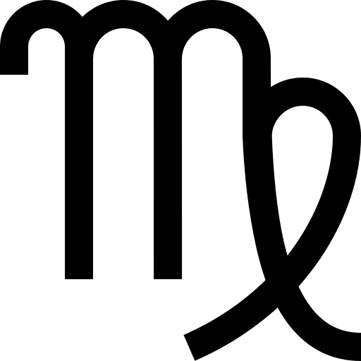 Virgo zodiac horoscope virgo icon