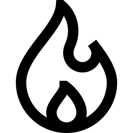 Fire popular signs esoteric icon Fire popular signs esoteric icon