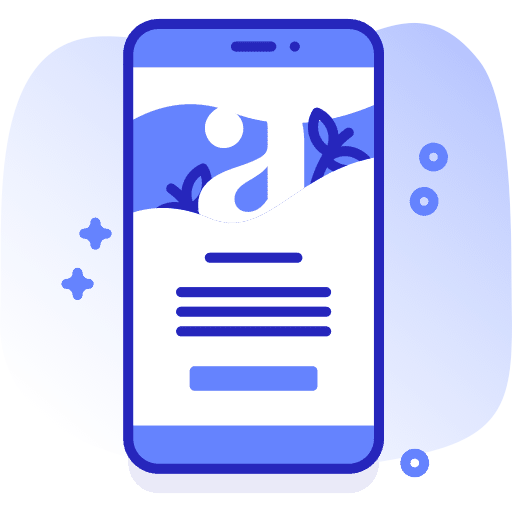 Webpage ui web design smartphone icon