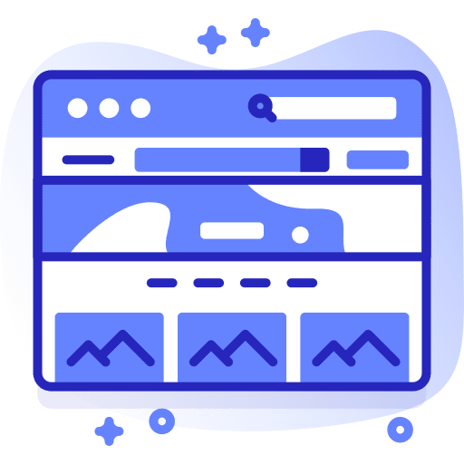 Webpage layout page image icon Webpage layout page image icon