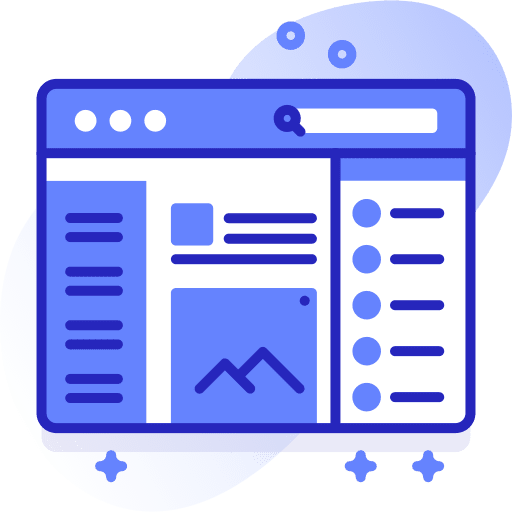 Layout window browser internet icon Layout window browser internet icon