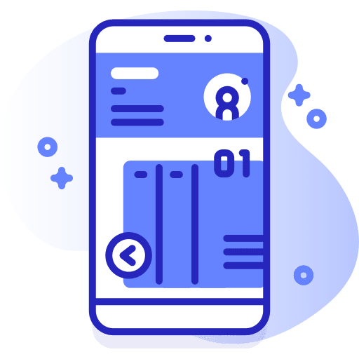 Web design browser interface smartphone icon Web design browser interface smartphone icon