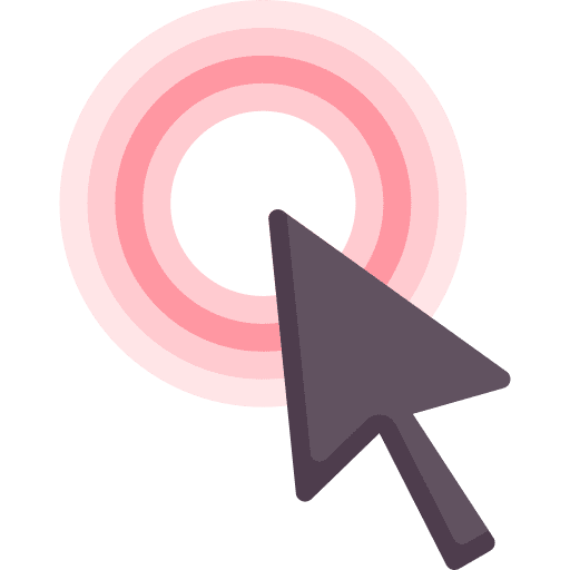 Arrow mouse left click arrows icon