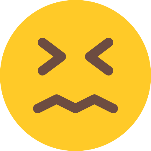 Confused feelings confused emoticons icon