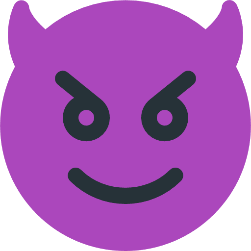 Devil devil feelings emoticons icon