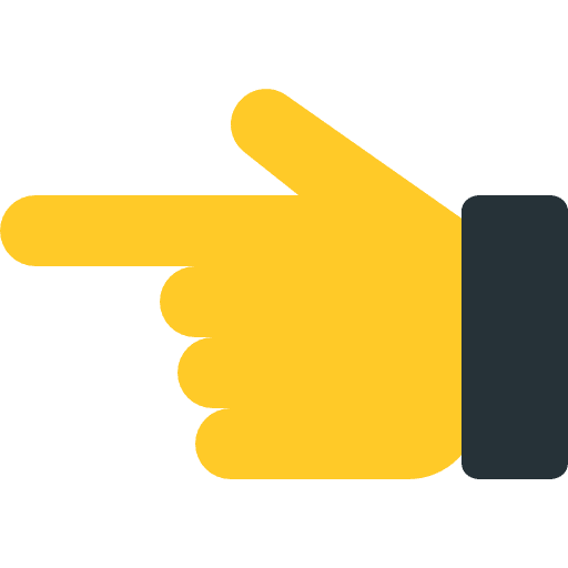 Hand interface hand you icon