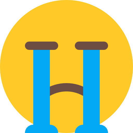 Crying cry emoticons emoji icon