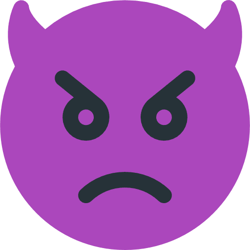 Devil feelings smileys emoticons icon