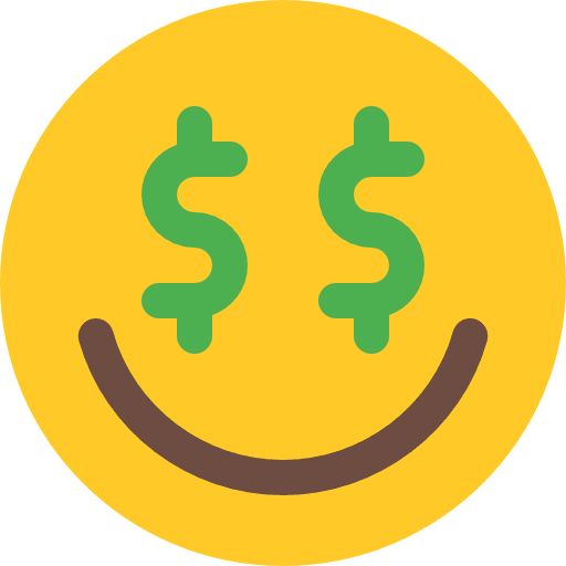 Greed greed emoticons emoji icon