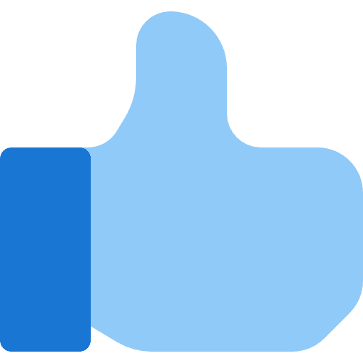 Like like hands like button icon