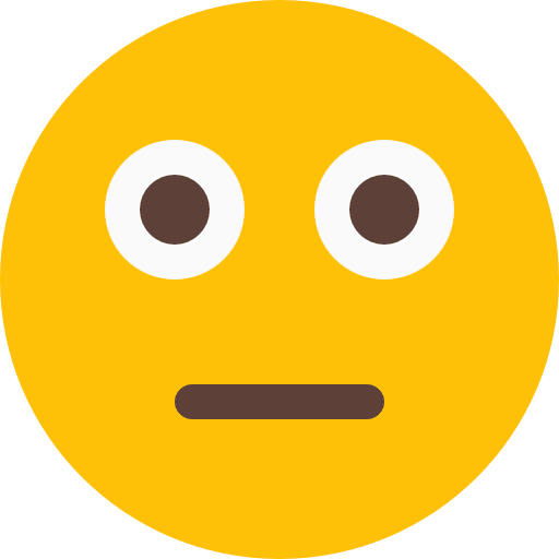 Scared interface faces emoticons icon