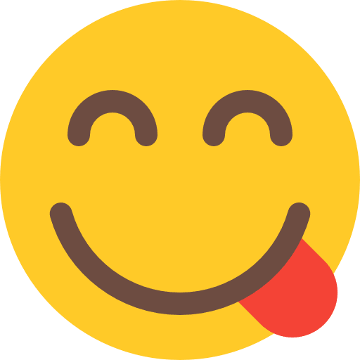 Tongue emoticon smileys faces icon