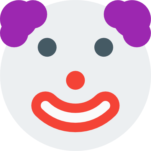 Clown emoji feelings clown icon