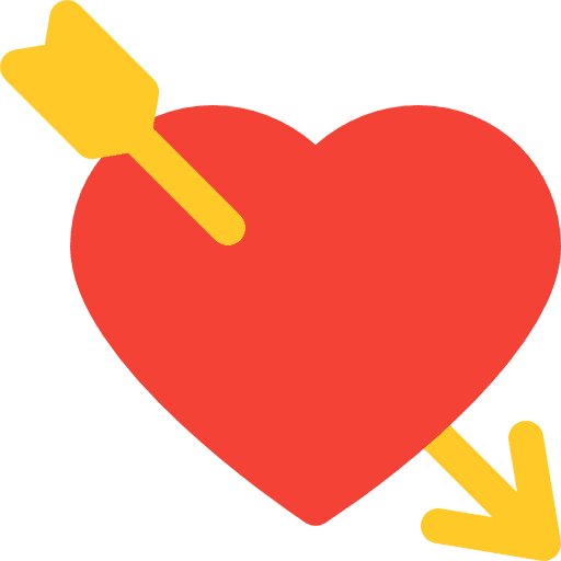 Cupid romantic valentines day love and romance icon