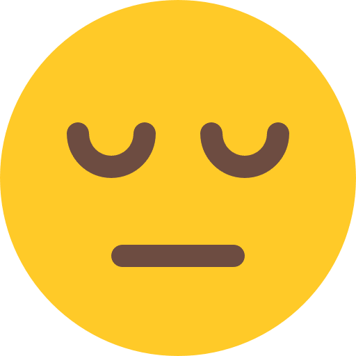 Tired tired smileys emoji icon