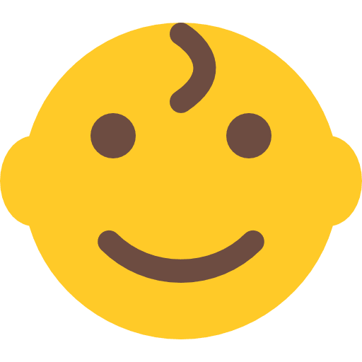 Baby emoji feelings baby icon
