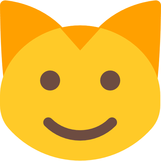 Cat feelings emoticons emoji icon